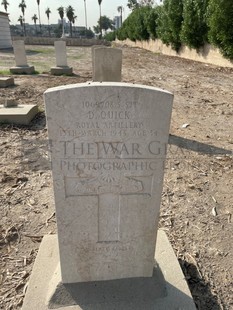 BAGHDAD (NORTH GATE) WAR CEMETERY - QUICK, DANNY